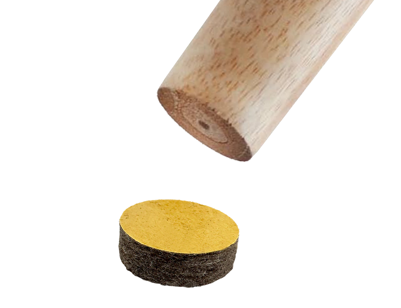 Feutre autocollant et patins de meuble